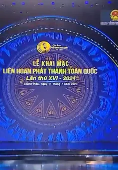 Khai mạc Liên hoan phát thanh toàn quốc lần thứ XVI năm 2024