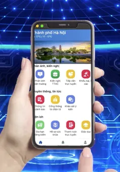 Ứng dụng Công dân Thủ đô số: Tăng cường kết nối giữa chính quyền, người dân, doanh nghiệp