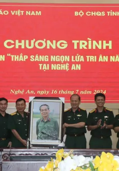 Hội Nhà báo Việt Nam triển khai chương trình "Thắp ngọn lửa tri ân"