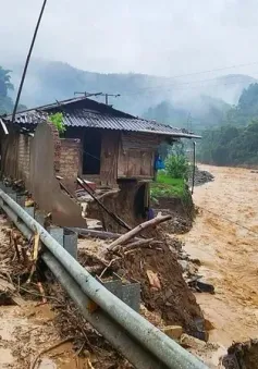 Nguy cơ rất cao lũ quét, sạt lở đất tại Hòa Bình, Thanh Hóa, Nghệ An