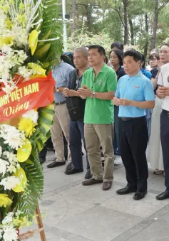 Công đoàn Đài truyền hình Việt Nam dâng hương tri ân các anh hùng liệt sĩ