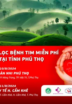 Trái tim cho em sẽ đến với Phú Thọ