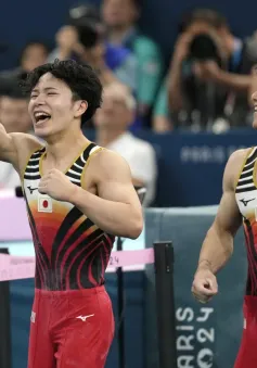 Shinnosuke Oka của Nhật Bản đoạt huy chương vàng toàn năng tại Olympic