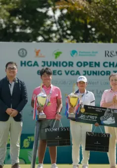 Nguyễn Tuấn Anh và Anna Lê thắng giải Vô địch Gôn Trẻ Tp. Hồ Chí Minh Mở rộng - Chặng 6 VGA Junior Tour 2024