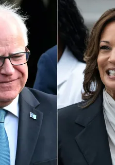 Bà Kamala Harris chọn Thống đốc Tim Walz làm “phó tướng”