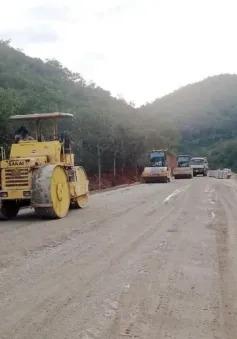 Hoàn thành nền đường cao tốc Bắc - Nam trước mùa mưa