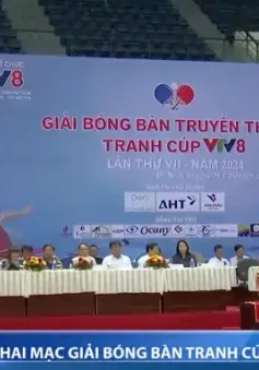 Khai mạc Giải bóng bàn tranh Cúp VTV8 lần thứ 7 năm 2024