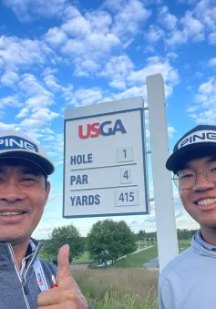 U.S. Amateur 2024: Lê Khánh Hưng đứng hạng T32, Nguyễn Anh Minh dừng bước sau vòng 2