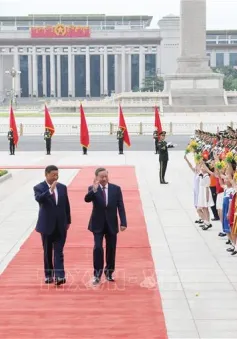 Lễ đón Tổng Bí thư, Chủ tịch nước Tô Lâm và Phu nhân thăm cấp Nhà nước tới Trung Quốc