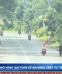 Mô hình "An toàn về an ninh trật tự" ở thôn, buôn