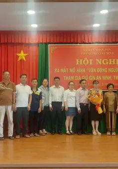 Tây Ninh: Ra mắt mô hình "Vận động người bán vé số tham gia giữ gìn an ninh, trật tự"