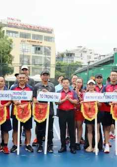 Giải Tennis VTV 2024: Sôi động ngày khai mạc