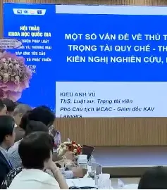 Hoàn thiện pháp luật trọng tài thương mại