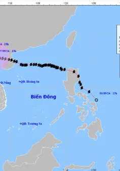 Bão số 3 giật cấp 16 trên vùng biển Quảng Ninh - Hải Phòng