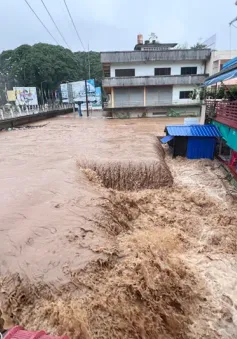 Mưa sau bão Yagi gây ngập lụt tại Lào, Thái Lan