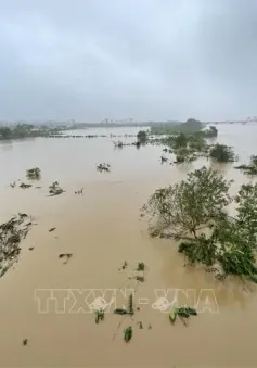 Hưng Yên báo động 3 trên tuyến đê tả sông Hồng