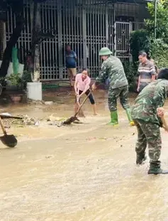 Hỗ trợ người dân bị ảnh hưởng của bão số 3 trở lại cuộc sống bình thường