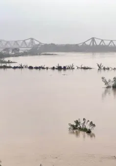 Hệ thống sông Hồng thoát lũ chậm, ngập còn diễn ra ở nhiều nơi