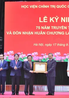 Kỷ niệm 75 năm truyền thống Học viện Chính trị Quốc gia Hồ Chí Minh