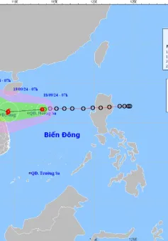 Áp thấp nhiệt đới mạnh lên thành bão trong 24 giờ tới