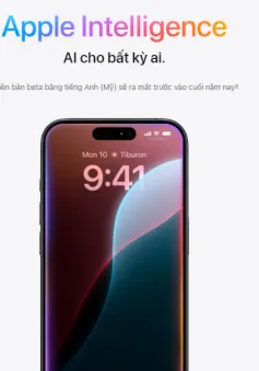 Apple Intelligence sắp hỗ trợ tiếng Việt