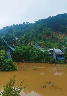 11 người thương vong, mất tích do sạt lở, lũ quét ở Bắc Quang (Hà Giang)