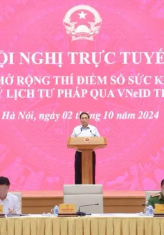 Mở rộng thí điểm sổ sức khỏe điện tử và cấp phiếu lý lịch tư pháp qua VneID