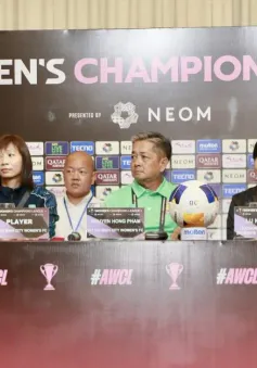 CLB TP.HCM đặt mục tiêu vượt qua vòng bảng AFC Women’s Champions League