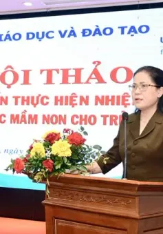 Phổ cập mầm non cho trẻ từ 3-5 tuổi: Cơ hội phát triển toàn diện