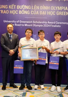 4 thí sinh Chung kết Đường lên đỉnh Olympia 2024 nhận được học bổng toàn phần