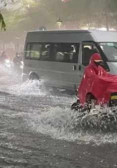 Ba miền có mưa dông, có nơi mưa rất to trên 100 mm