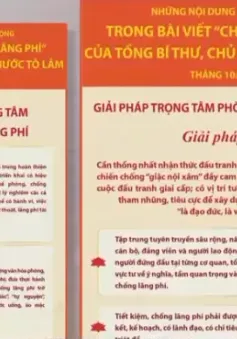 Lãng phí là giặc nội xâm