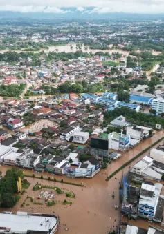 Eu lập cầu hàng không hỗ trợ nạn nhân bão Yagi