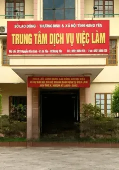 Cán bộ trung tâm dịch vụ việc làm mua bán trái phép hóa đơn, lập khống chứng từ