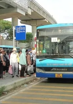 Lượng hành khách vận chuyển bằng xe bus Hà Nội có xu hướng tăng