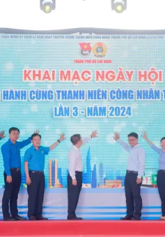 TP Hồ Chí Minh tổ chức Ngày hội đồng hành cùng thanh niên công nhân lần thứ 3