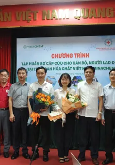 Huấn luyện Sơ cấp cứu cho người lao động để doanh nghiệp chủ động trong cứu hộ