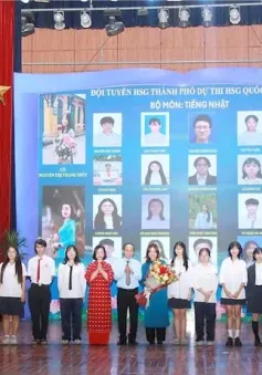 Hà Nội lần đầu tiên lập đội tuyển học sinh giỏi thành phố môn tiếng Nhật