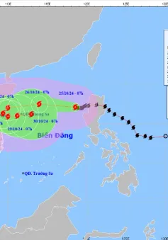 Bão số 6 di chuyển chậm, có khả năng suy yếu