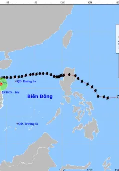 Bão số 6 suy yếu thành áp thấp nhiệt đới