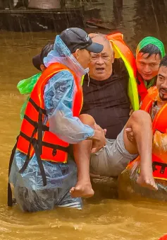 Nghĩa đồng bào giữa tâm lũ tại Quảng Bình