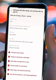 Hơn 14 triệu công dân đã tích hợp sổ sức khỏe điện tử trên VNeID