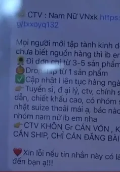 Thận trọng sa bẫy "việc nhẹ lương cao" dịp cuối năm