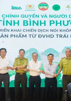 Bình Phước "nói không với sử dụng động vật hoang dã trái phép"