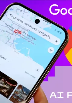 Google Maps tích hợp AI Gemini, giải đáp mọi câu hỏi về địa điểm