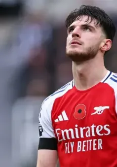 Arsenal nhận tin sét đánh: Declan Rice chấn thương, lỡ hẹn Inter Milan