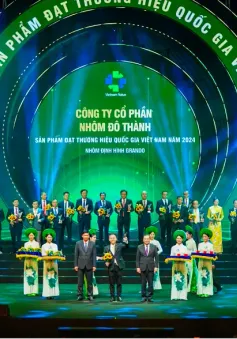 Nhôm Grando vinh dự và tự hào khi được công nhận đạt Thương hiệu quốc gia Việt Nam 2024