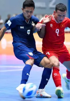 ĐT futsal Việt Nam giành chiến thắng 3-2 trước Thái Lan