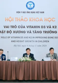 Hiểu đúng về vai trò của Vitamin D3 và K2 trong phát triển chiều cao ở trẻ