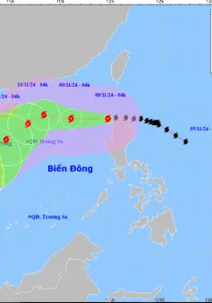 Bão Yinxing vào Biển Đông, trở thành cơn bão số 7